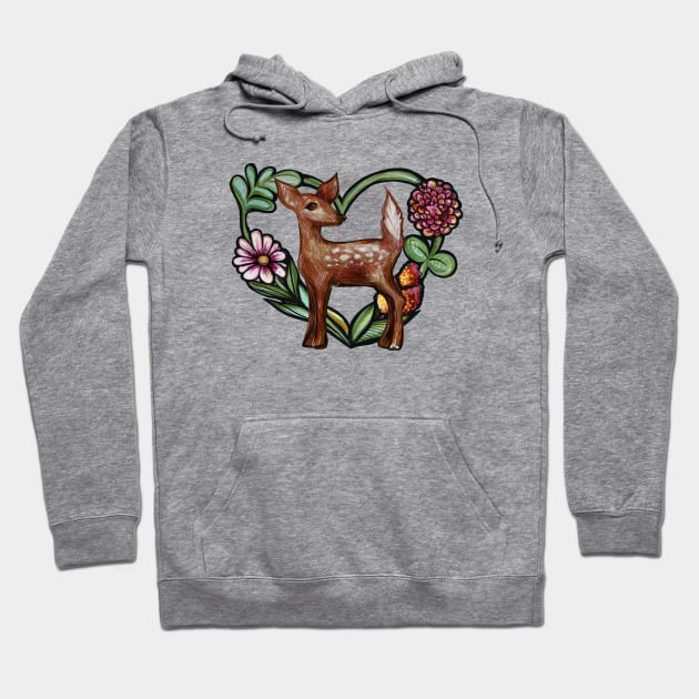 Fawn Hoodie by bubbsnugg